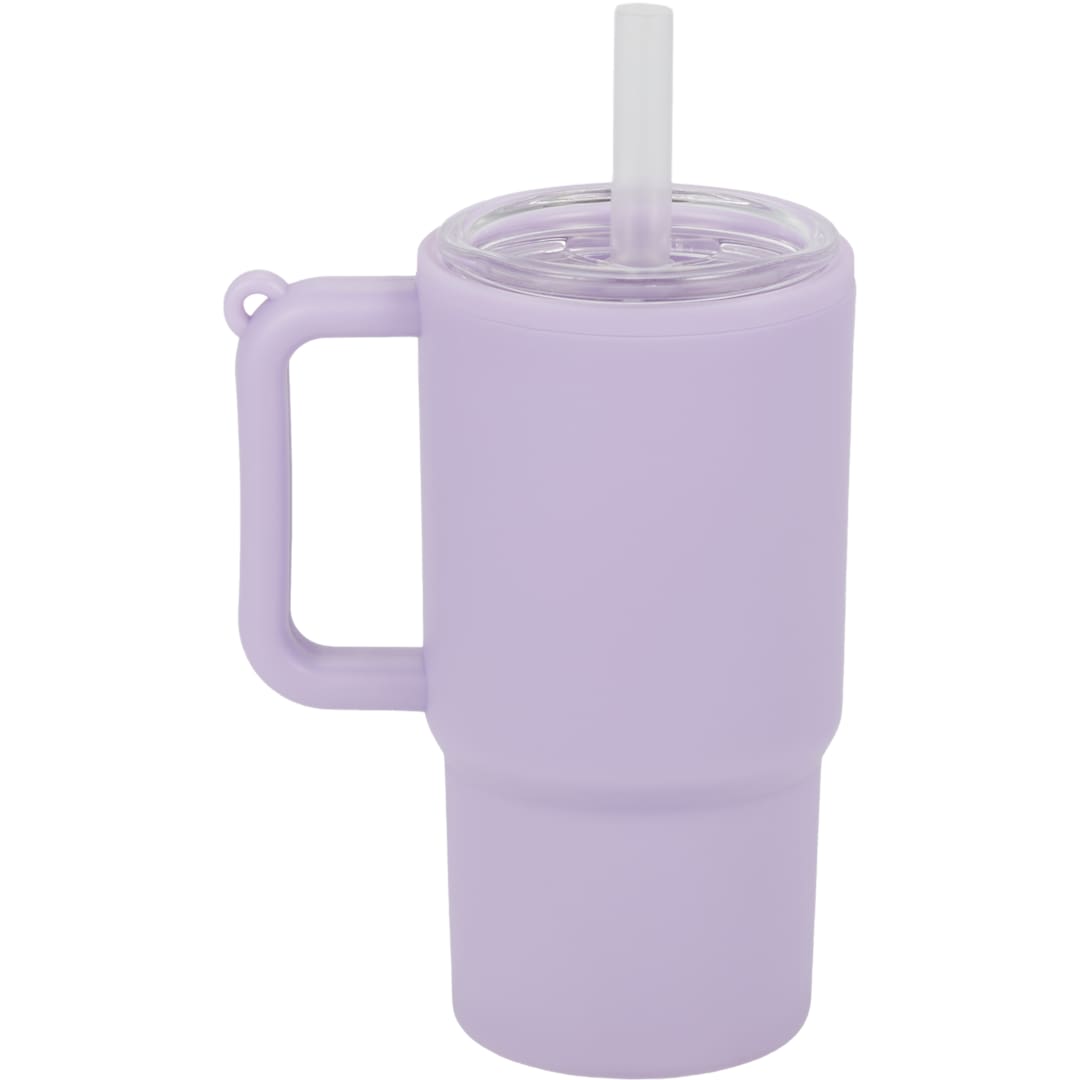 Shot Glass Tumbler w/ Keychain 4oz - SM-6571 Purple
