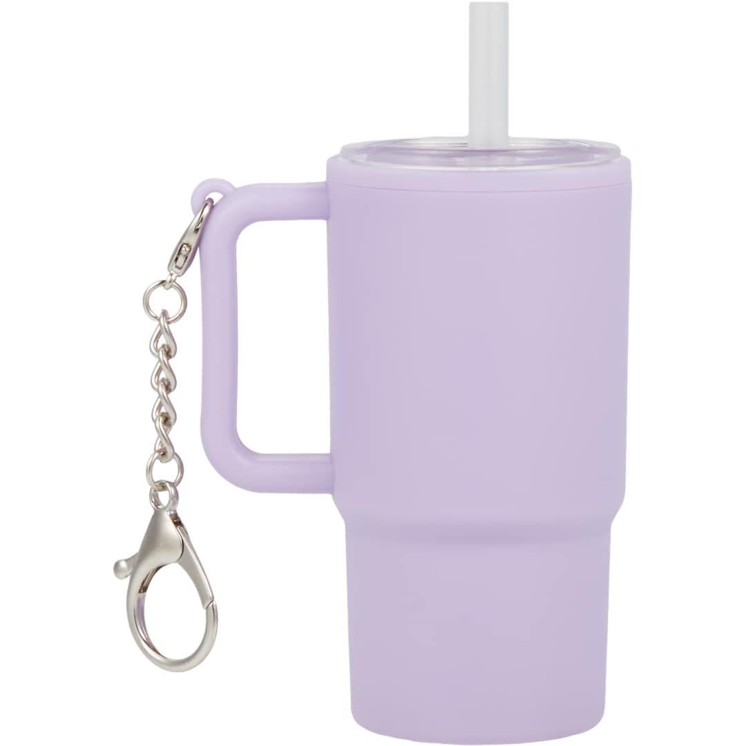 Shot Glass Tumbler w/ Keychain 4oz - SM-6571 Purple