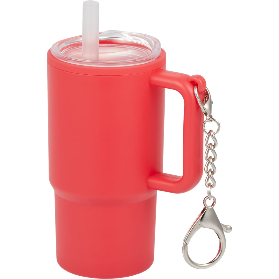 Shot Glass Tumbler w/ Keychain 4oz - SM-6571 Red
