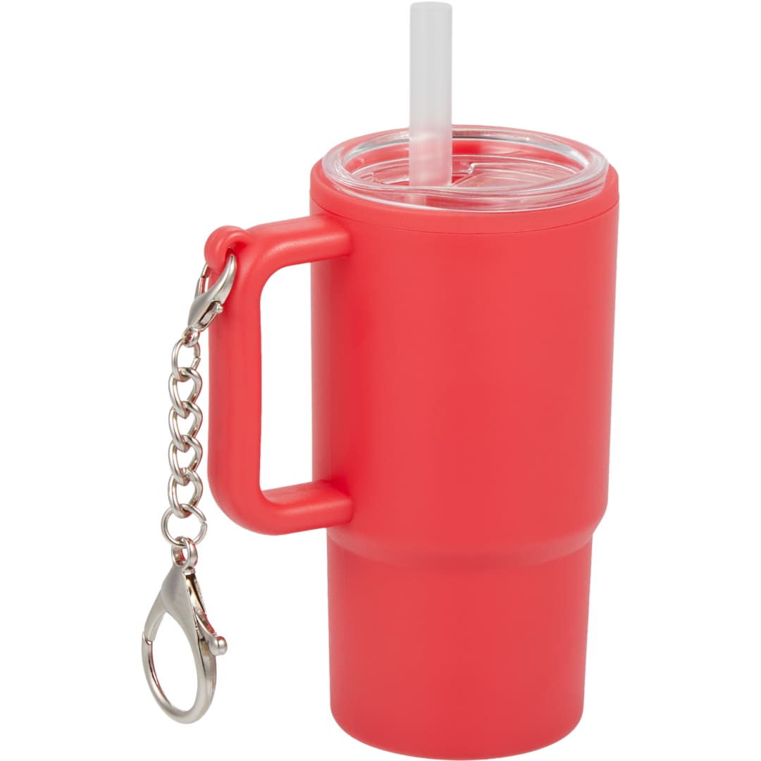 Shot Glass Tumbler w/ Keychain 4oz - SM-6571 Red