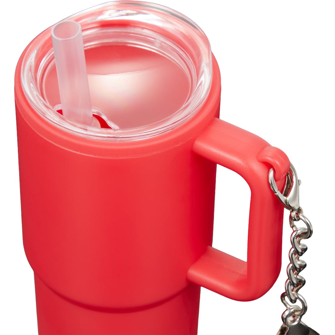 Shot Glass Tumbler w/ Keychain 4oz - SM-6571 Red