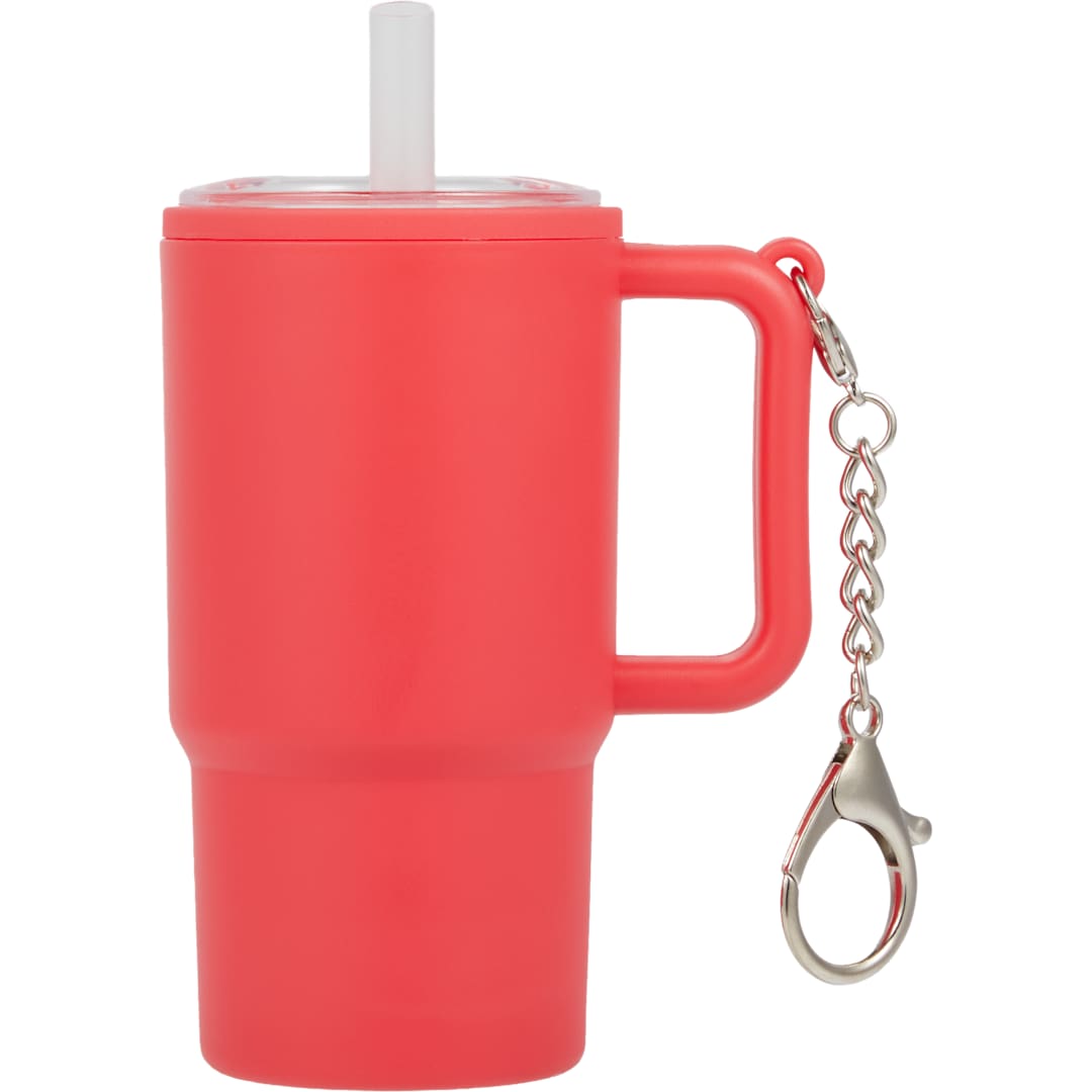 Shot Glass Tumbler w/ Keychain 4oz - SM-6571 Red