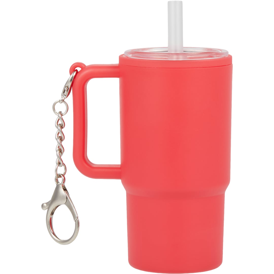 Shot Glass Tumbler w/ Keychain 4oz - SM-6571 Red