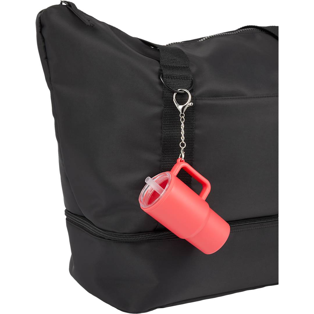 Shot Glass Tumbler w/ Keychain 4oz - SM-6571 Red