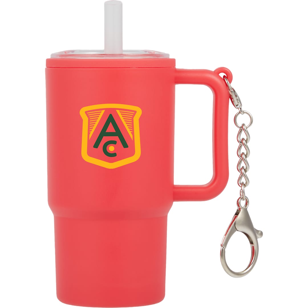 Shot Glass Tumbler w/ Keychain 4oz - SM-6571 Red