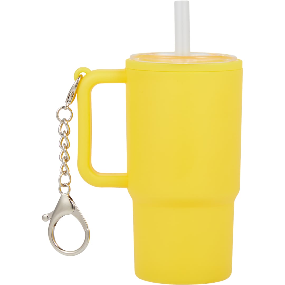 Shot Glass Tumbler w/ Keychain 4oz - SM-6571 Yellow