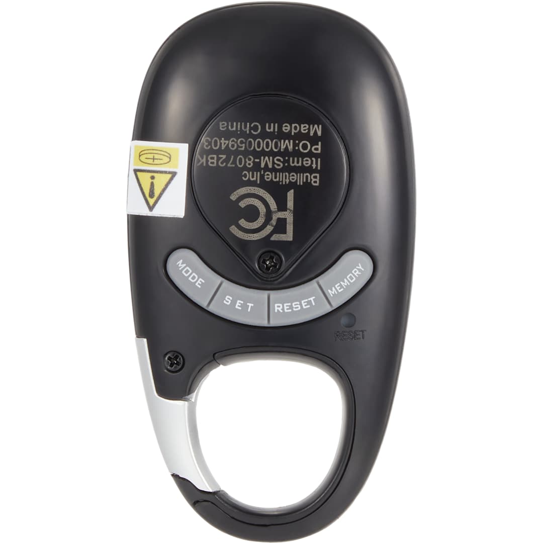 Modern Pedometer - SM-8072 Black