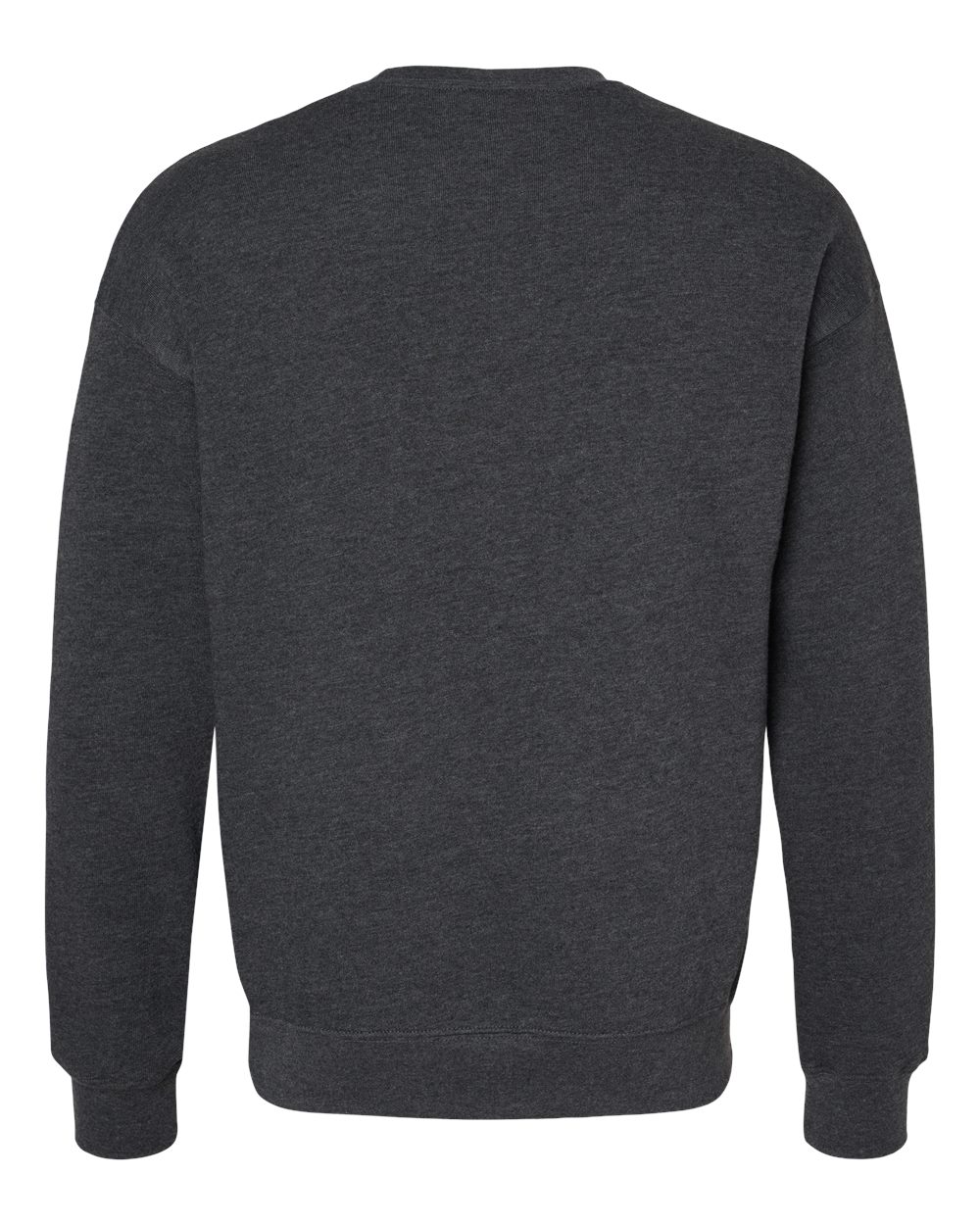 BELLA + CANVAS Unisex Sponge Fleece Drop Shoulder Crewneck Sweatshirt - 3945 Dark Grey Heather