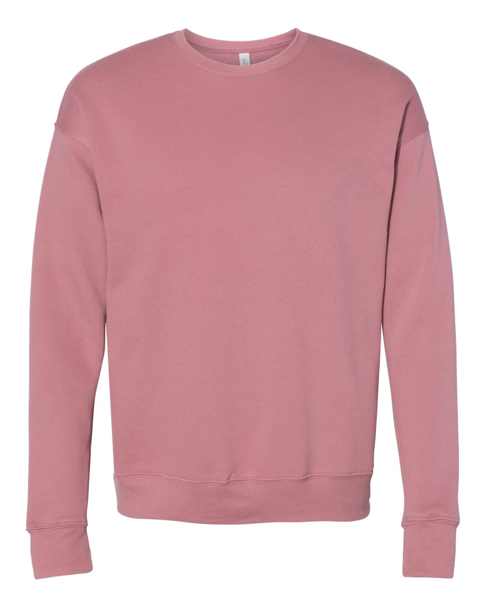 BELLA + CANVAS Unisex Sponge Fleece Drop Shoulder Crewneck Sweatshirt - 3945 Mauve