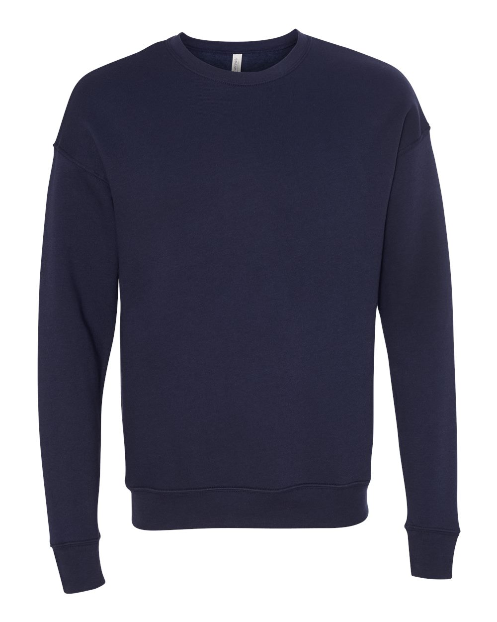 BELLA + CANVAS Unisex Sponge Fleece Drop Shoulder Crewneck Sweatshirt - 3945 Navy