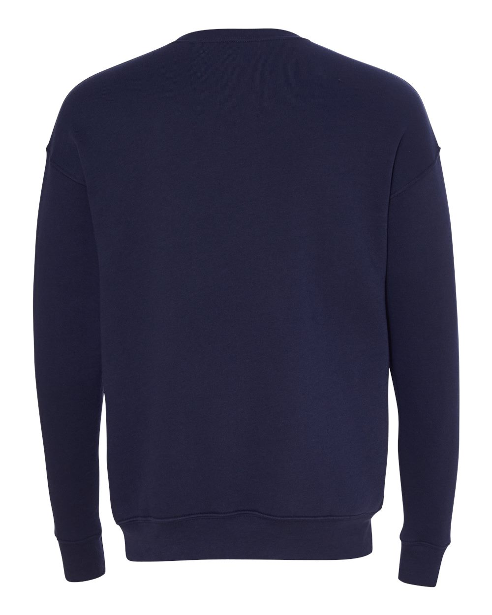 BELLA + CANVAS Unisex Sponge Fleece Drop Shoulder Crewneck Sweatshirt - 3945 Navy