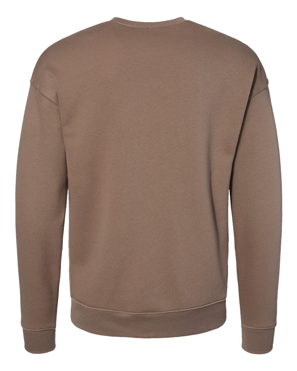 BELLA + CANVAS Unisex Sponge Fleece Drop Shoulder Crewneck Sweatshirt - 3945 Vintage Brown