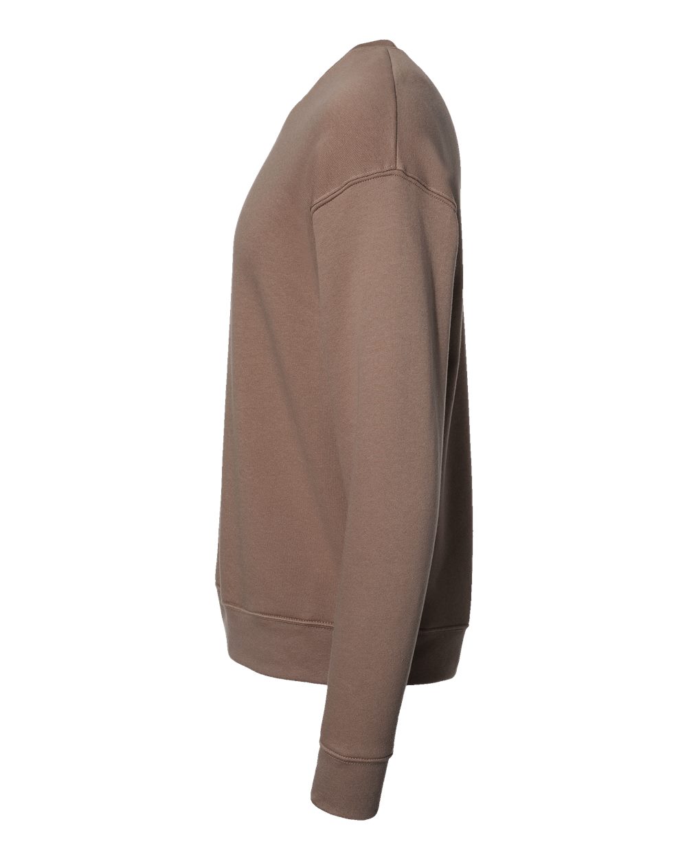 BELLA + CANVAS Unisex Sponge Fleece Drop Shoulder Crewneck Sweatshirt - 3945 Vintage Brown