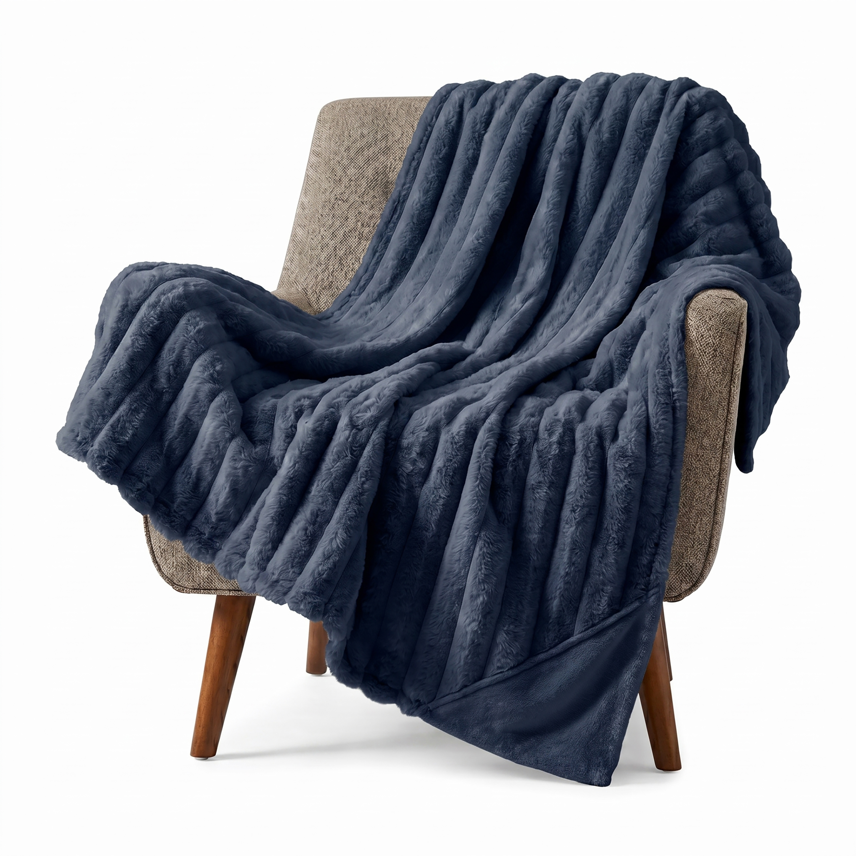 Spectorandco Aurora faux fur polyester blanket - LF127