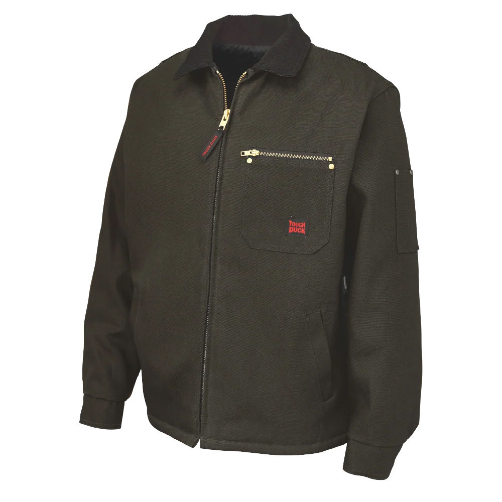 Manteau De Travail En Duck-WJ31 Dark Brown
