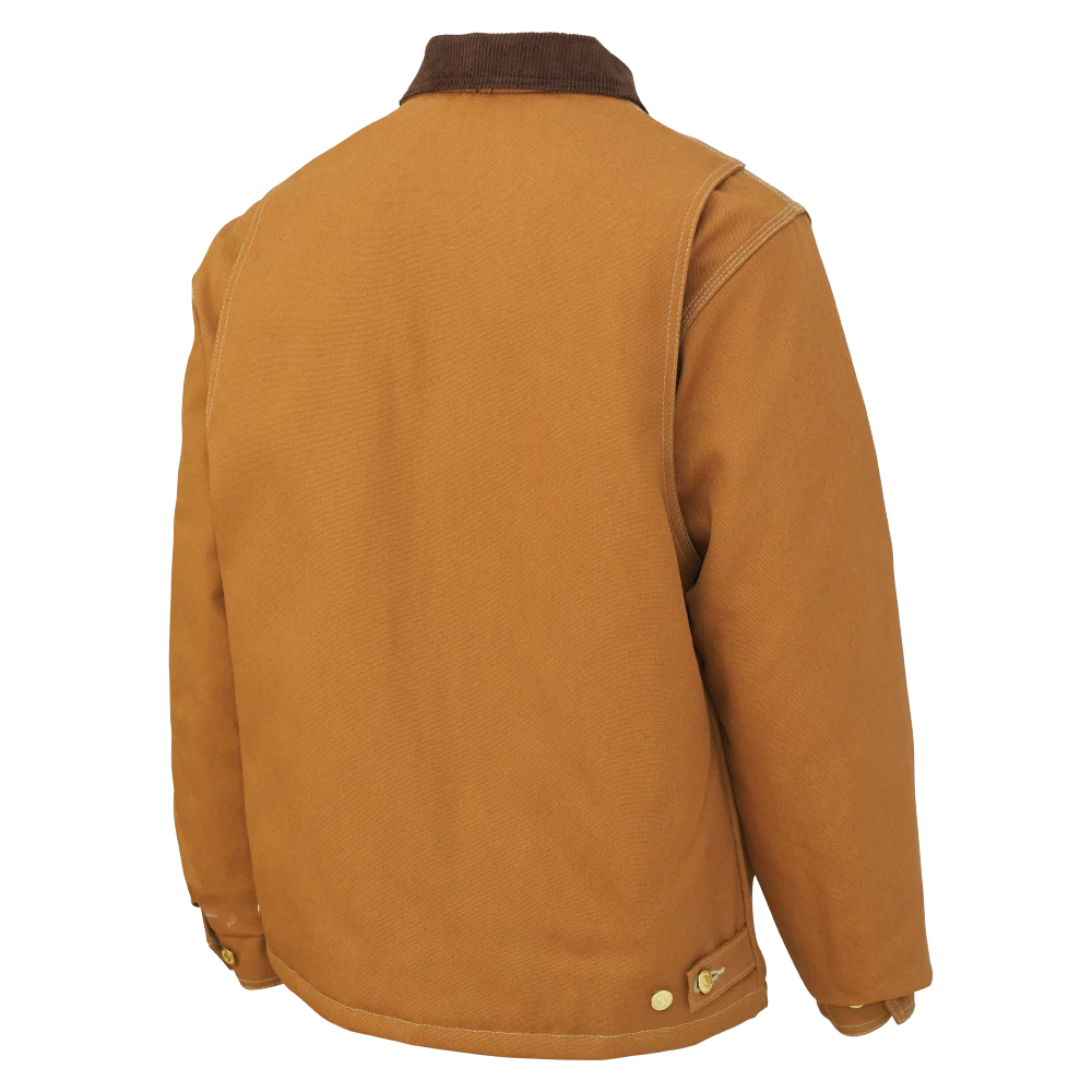 Manteau De Travail En Duck-WJ31 Brown