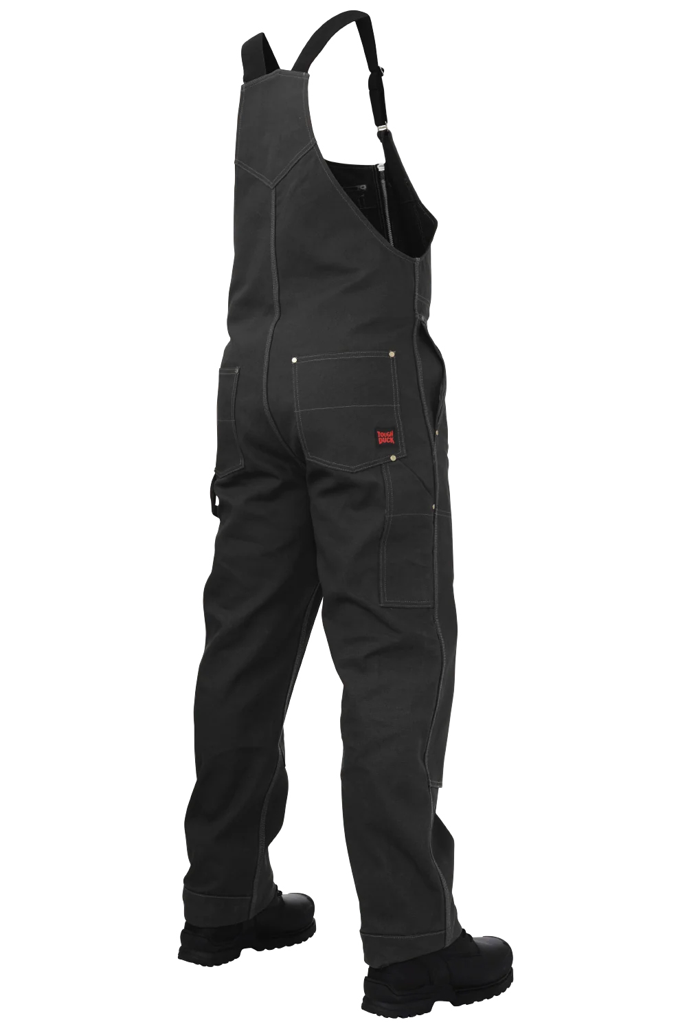 WB04 - Salopette En Duck De Luxe Non Doublée Black