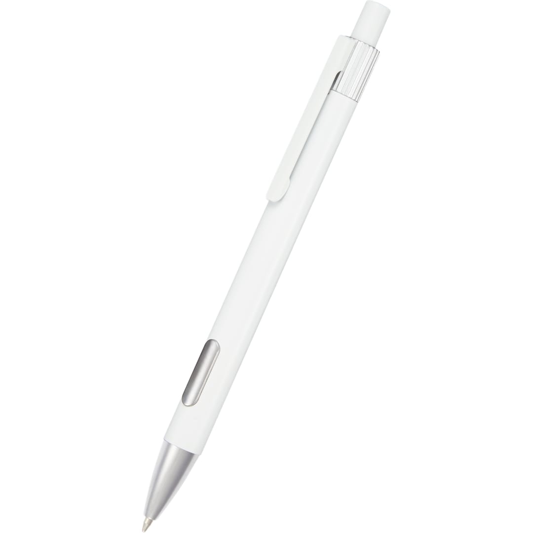 Riley Recycled Gel Pen - 1066-78 White