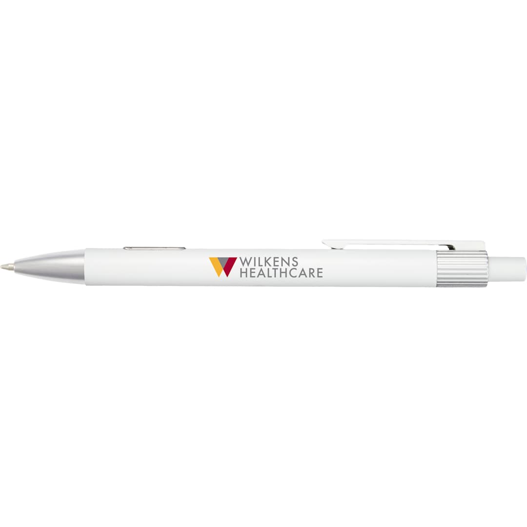 Riley Recycled Gel Pen - 1066-78 White