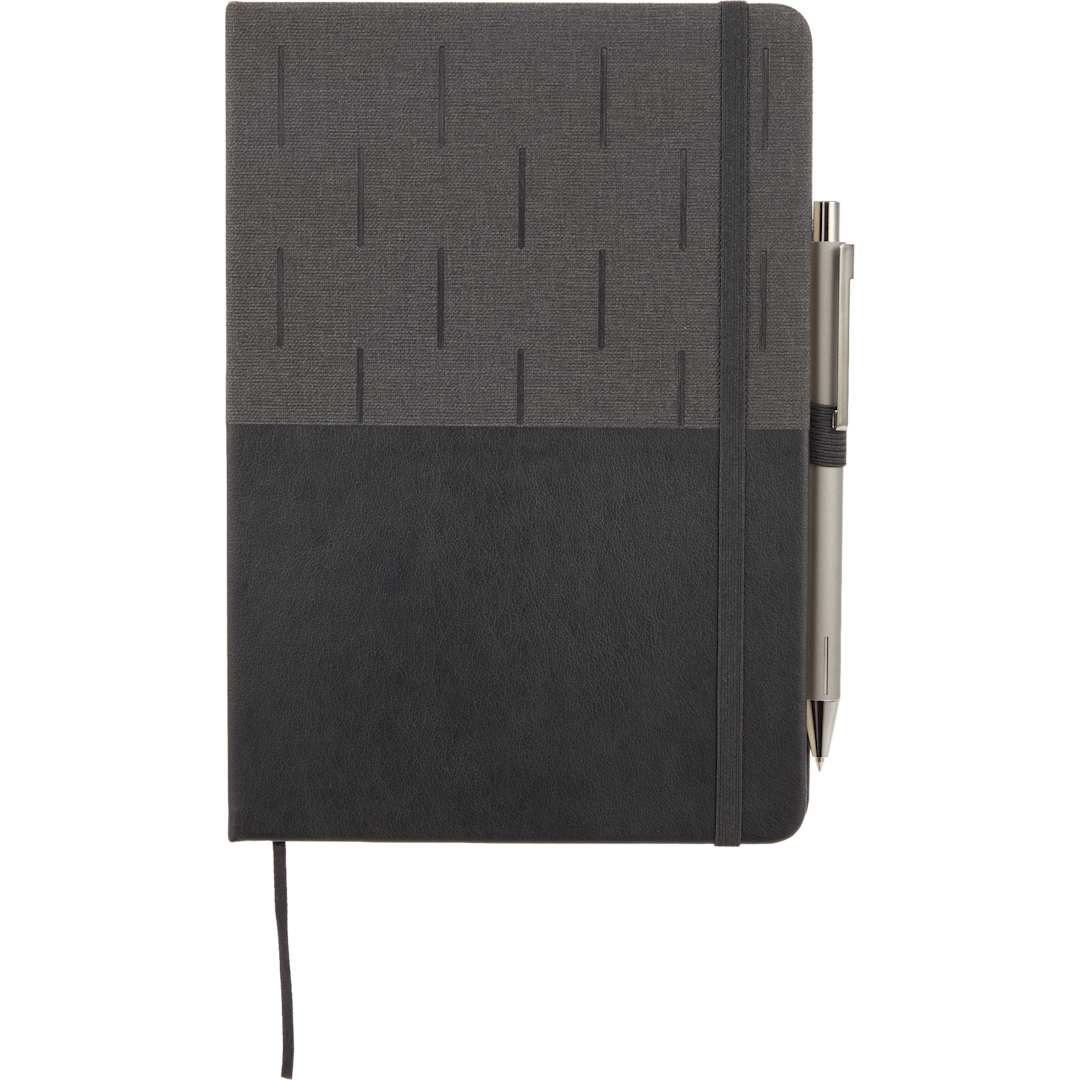 5.5” x 8.5" FSC® Recycled Chesapeake Bound Journal - 2900-62 Black