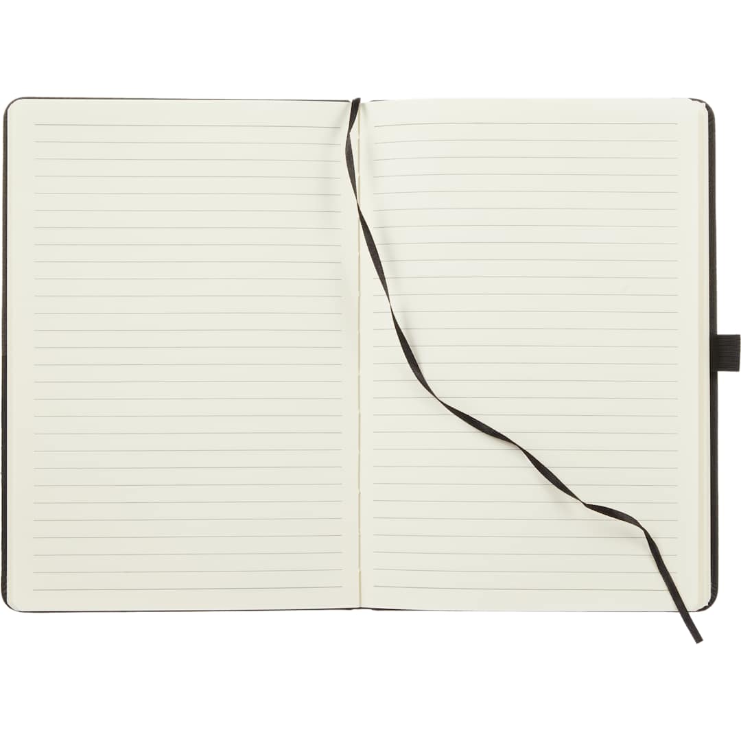 5.5” x 8.5" FSC® Recycled Chesapeake Bound Journal - 2900-62 Black
