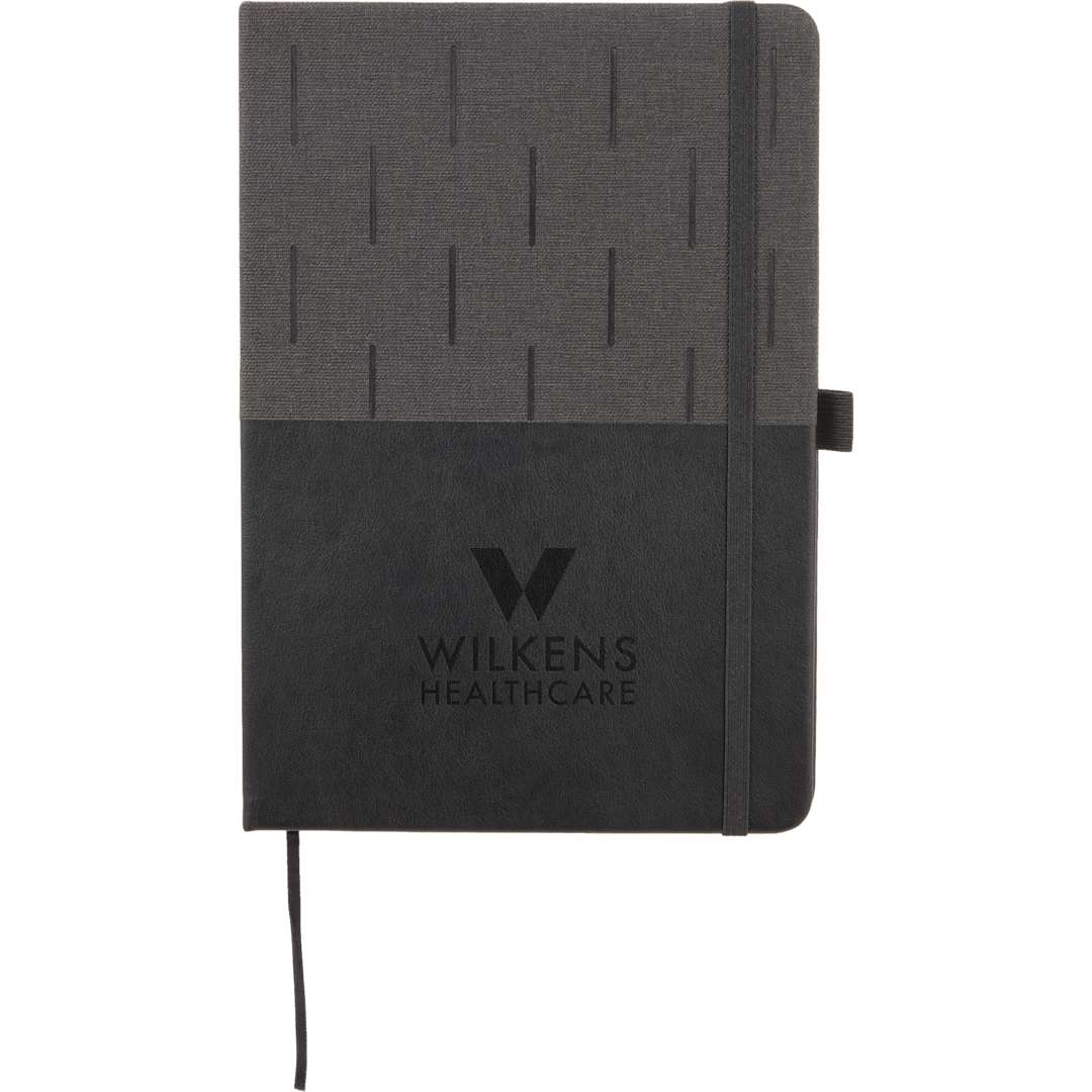 5.5” x 8.5" FSC® Recycled Chesapeake Bound Journal - 2900-62 Black