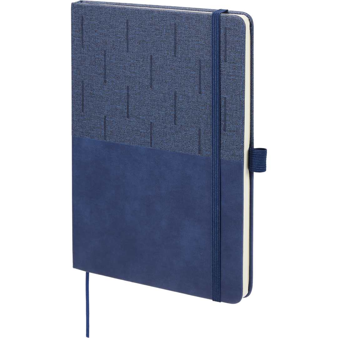 5.5” x 8.5" FSC® Recycled Chesapeake Bound Journal - 2900-62 Blue