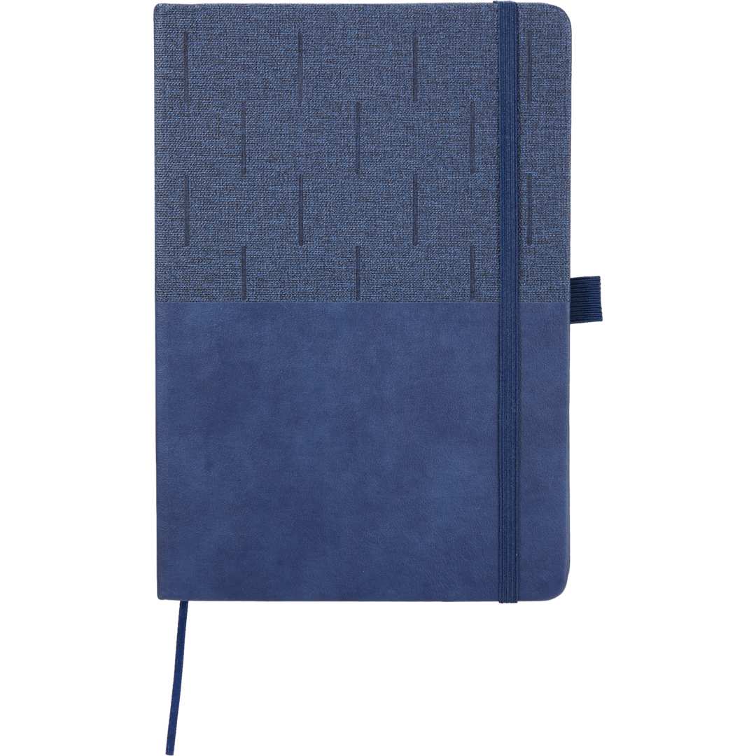 5.5” x 8.5" FSC® Recycled Chesapeake Bound Journal - 2900-62 Blue