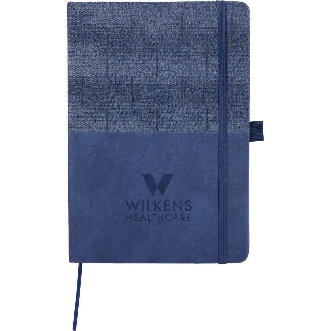 5.5” x 8.5" FSC® Recycled Chesapeake Bound Journal - 2900-62 Blue