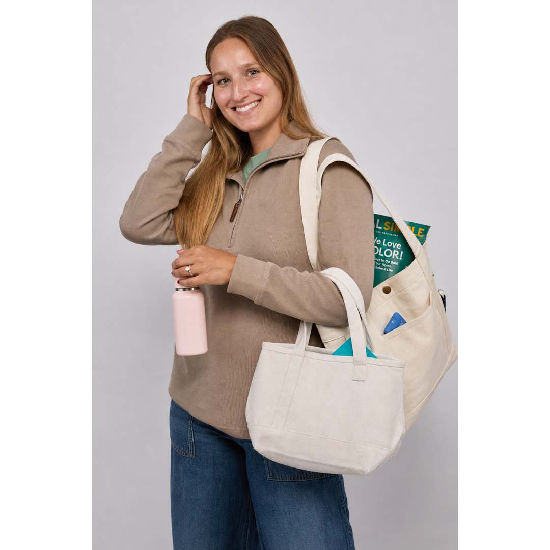 Recycled Cotton Souvenirs Tote - 7901-81 Natural