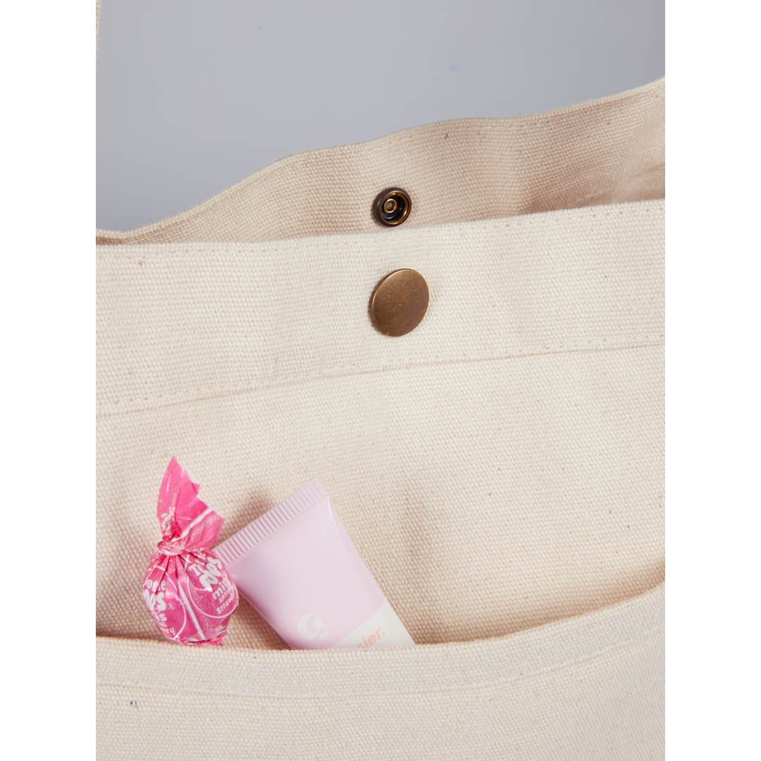 Recycled Cotton Souvenirs Tote - 7901-81 Natural
