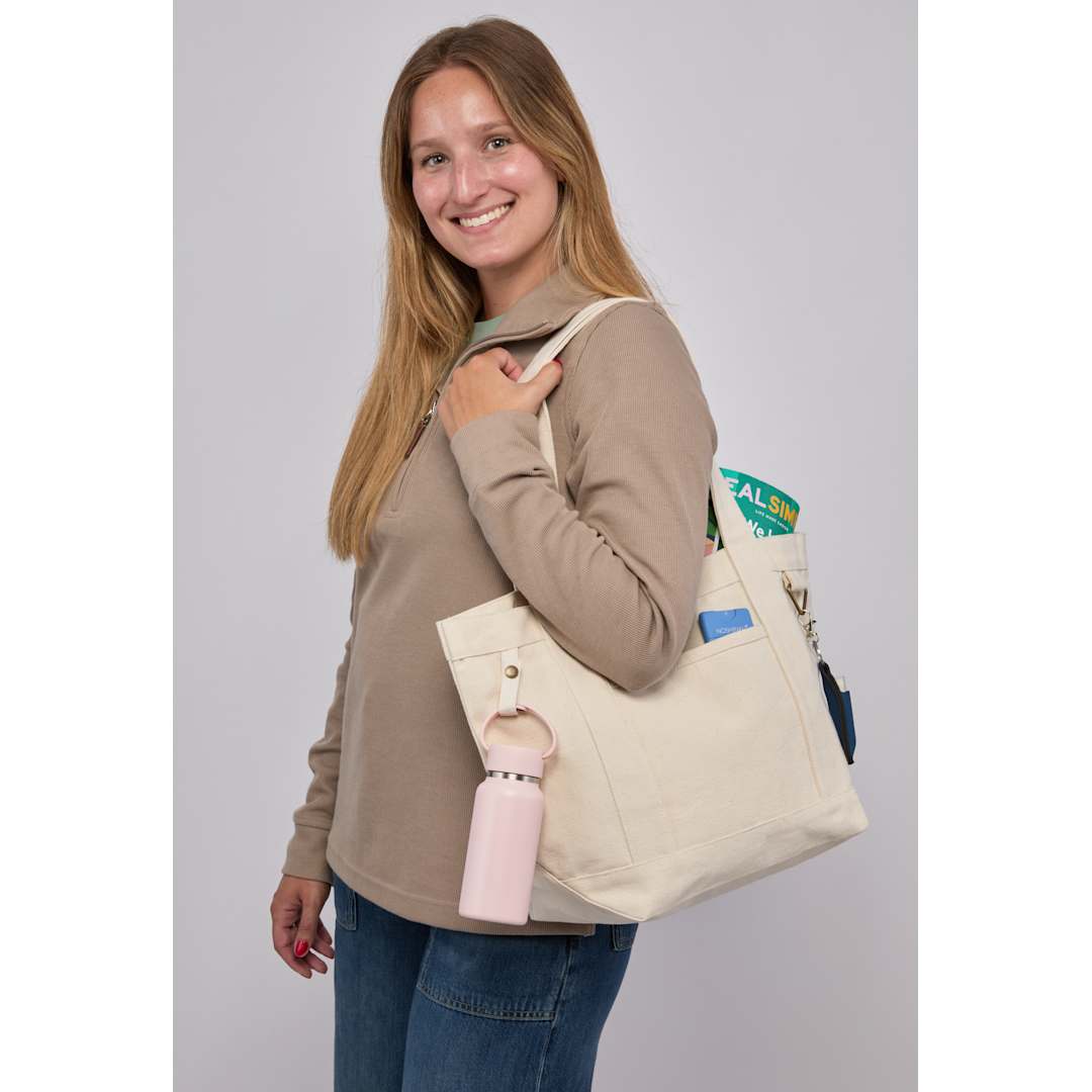 Recycled Cotton Souvenirs Tote - 7901-81 Natural