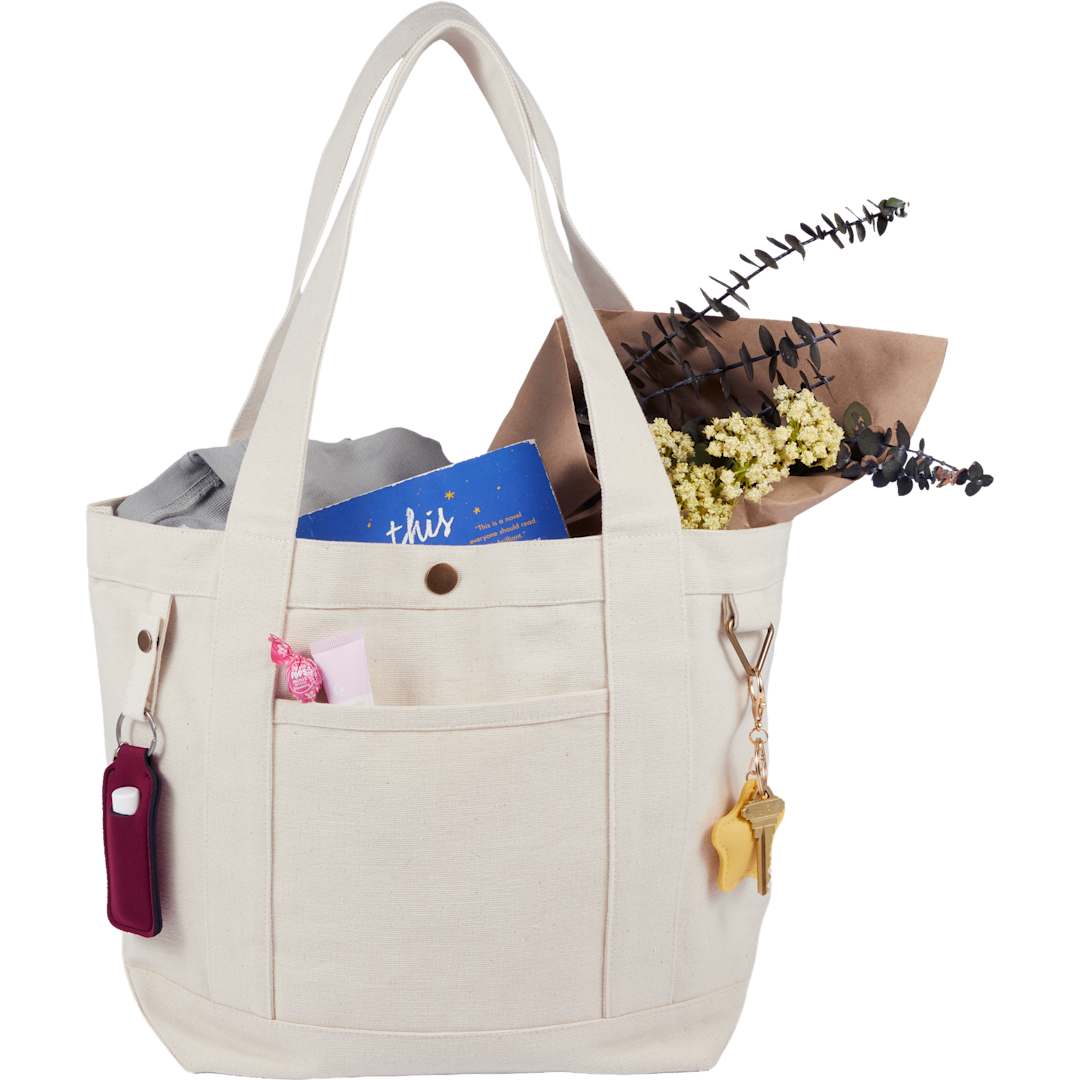 Recycled Cotton Souvenirs Tote - 7901-81 Natural