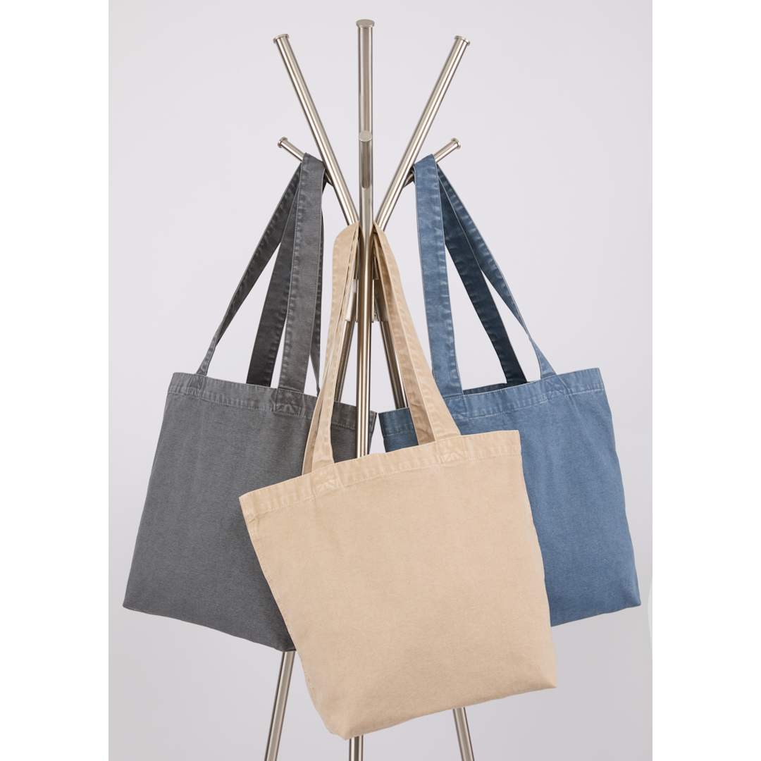 Recycled Washed 10oz Cotton Tote - 7901-83 Natural