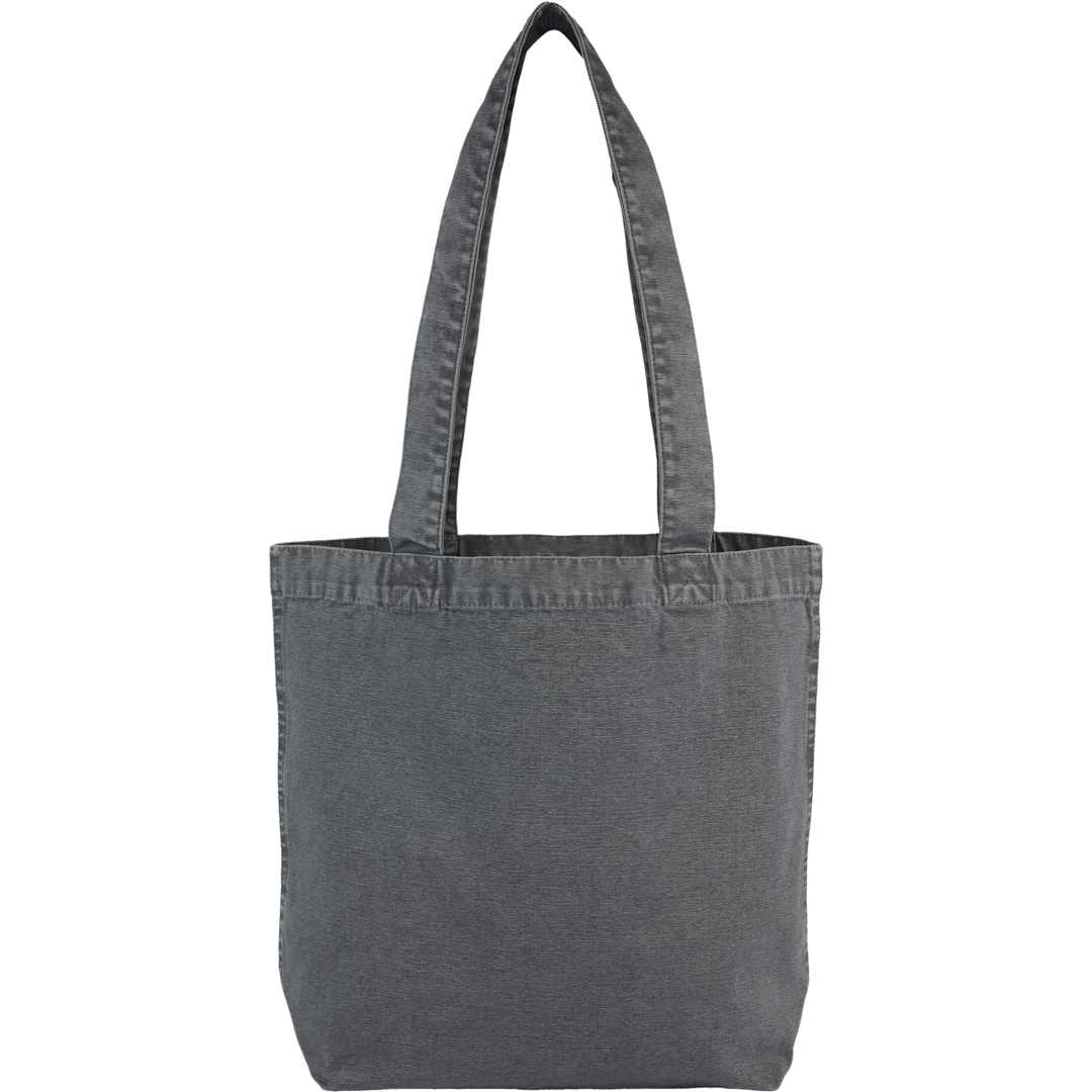Recycled Washed 10oz Cotton Tote - 7901-83 Black