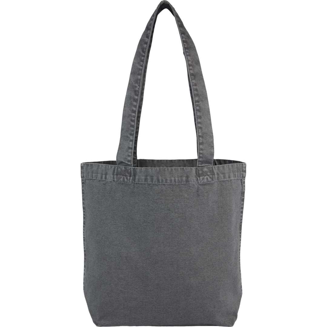 Recycled Washed 10oz Cotton Tote - 7901-83 Black