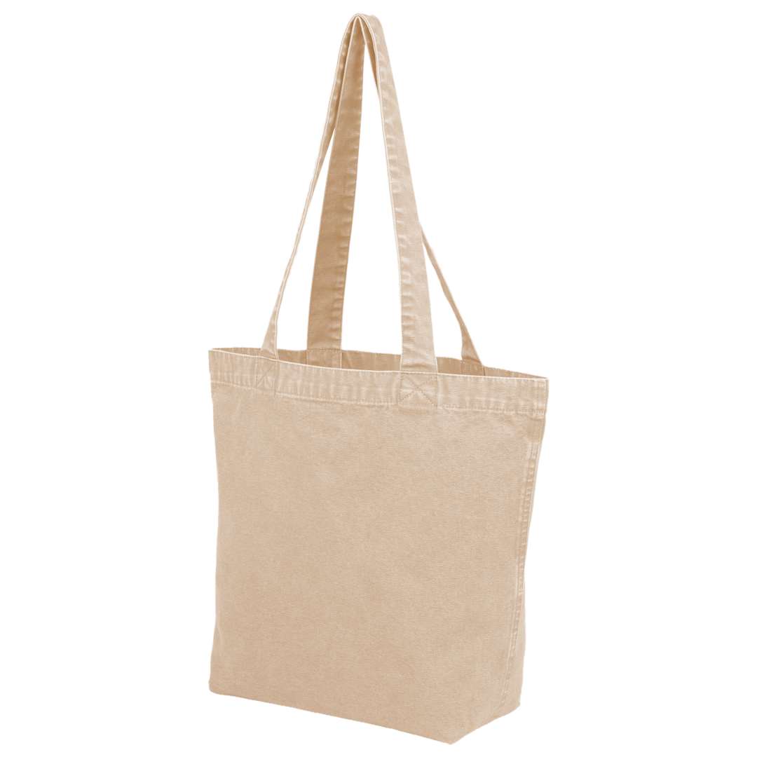Recycled Washed 10oz Cotton Tote - 7901-83 Natural