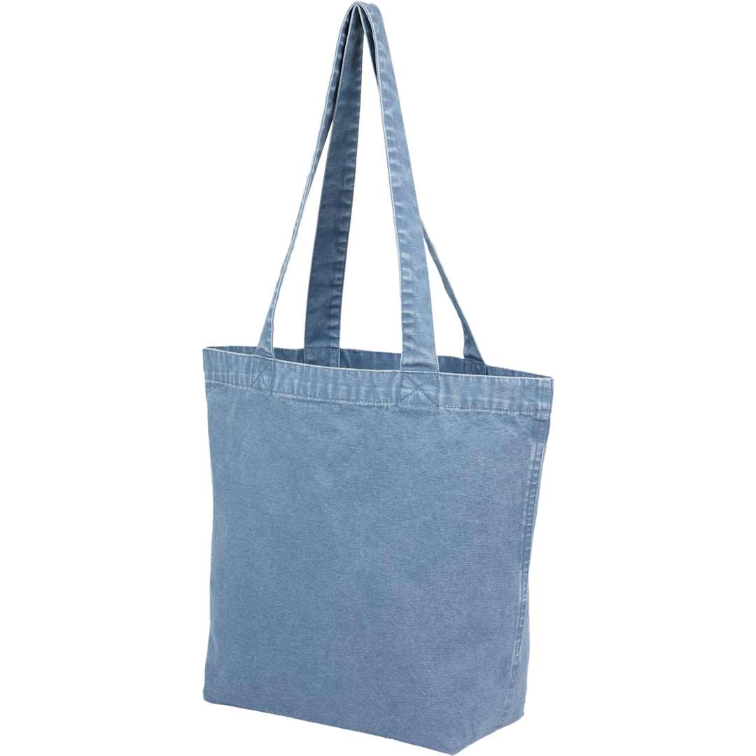 Recycled Washed 10oz Cotton Tote - 7901-83 Blue