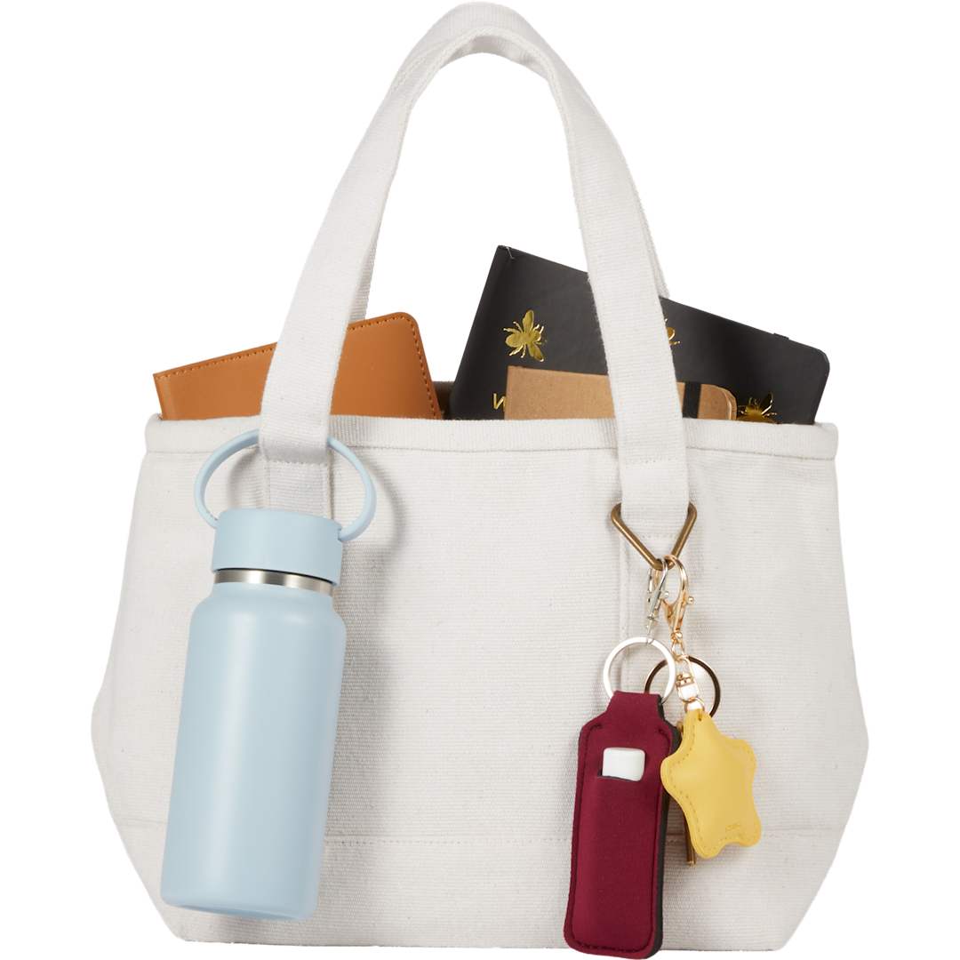 Mini Recycled Cotton Souvenirs Tote - 7901-85 Natural