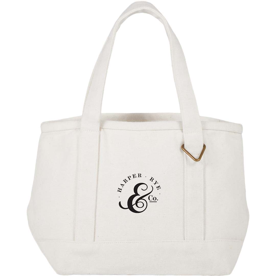 Mini Recycled Cotton Souvenirs Tote - 7901-85 Natural