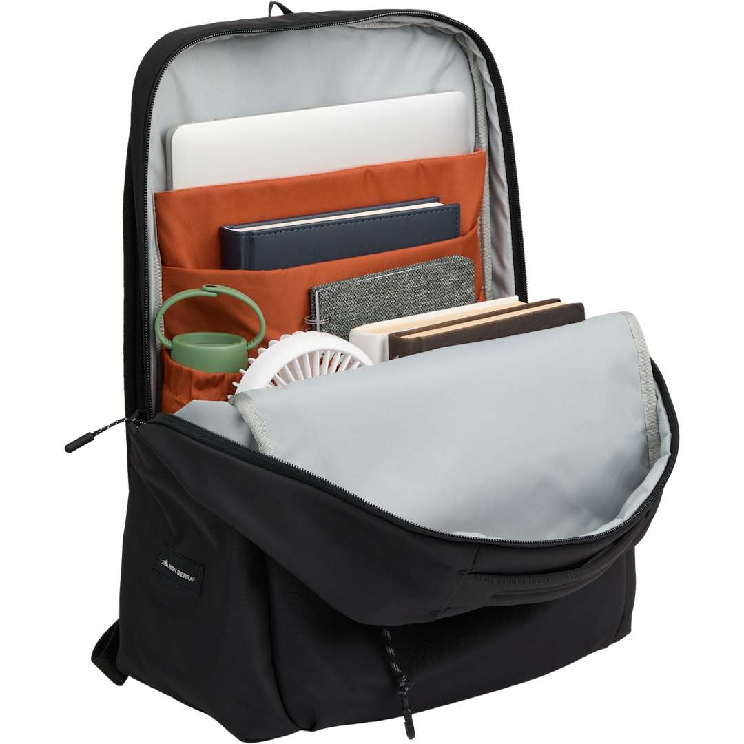 High Sierra High Sierra Courier 16" Computer Backpack - 8053-53 Black