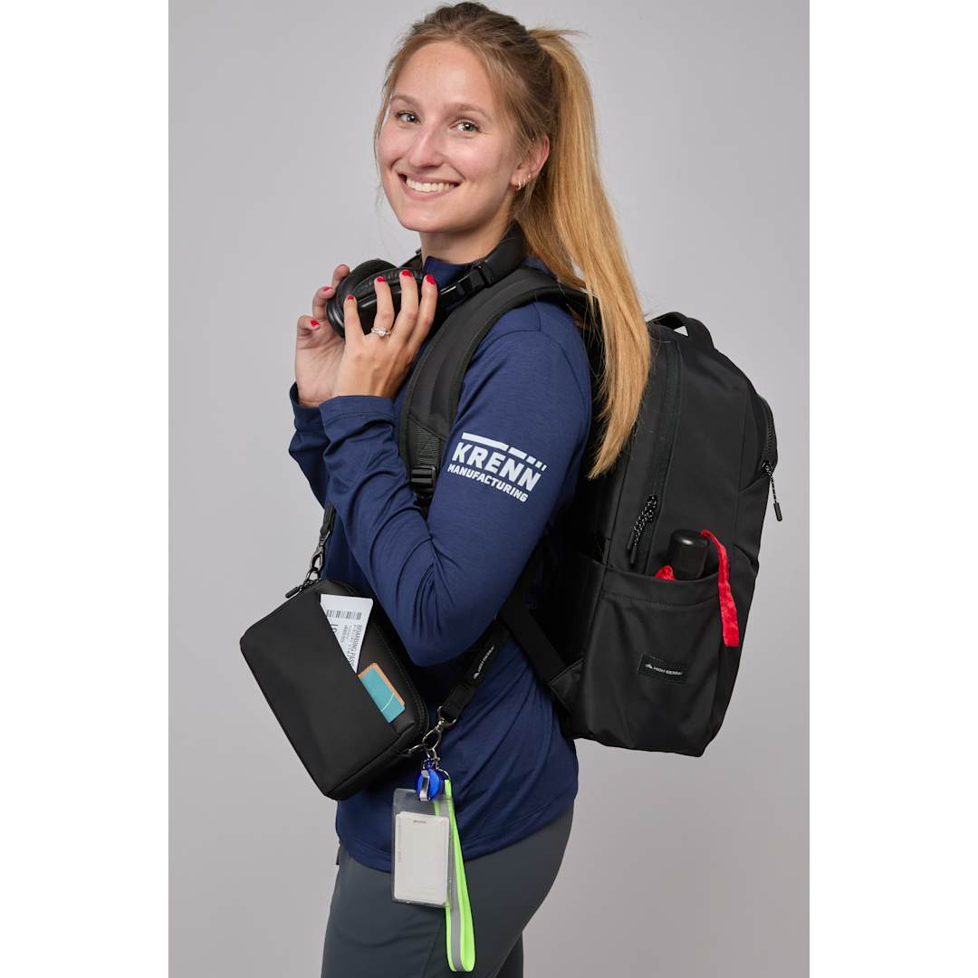 High Sierra High Sierra Courier 16" Computer Backpack - 8053-53 Black