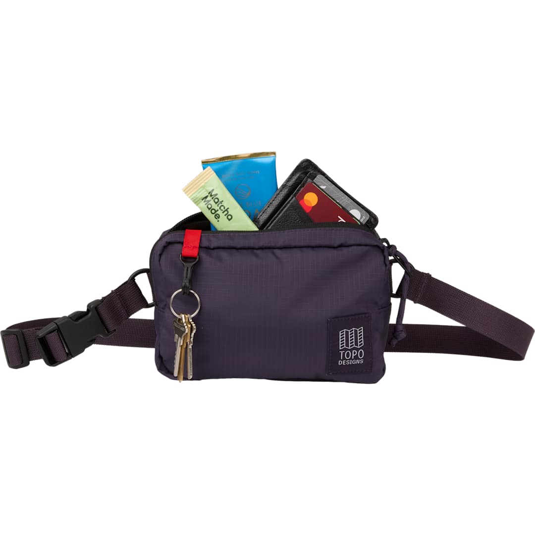 Topo Designs Topo Ripstop Belt Bag - 8676-13 Grey