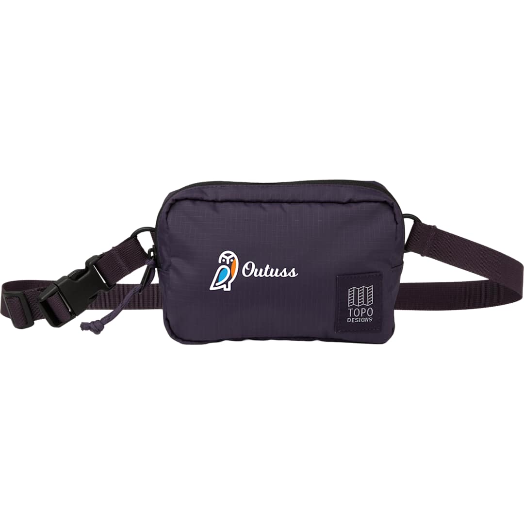 Topo Designs Topo Ripstop Belt Bag - 8676-13 Grey
