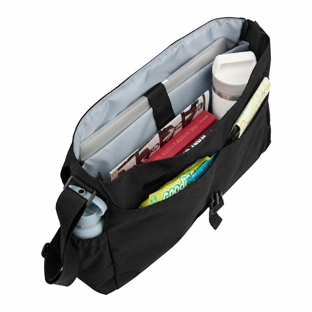 Avery Messenger Bag - 9898-37 Black