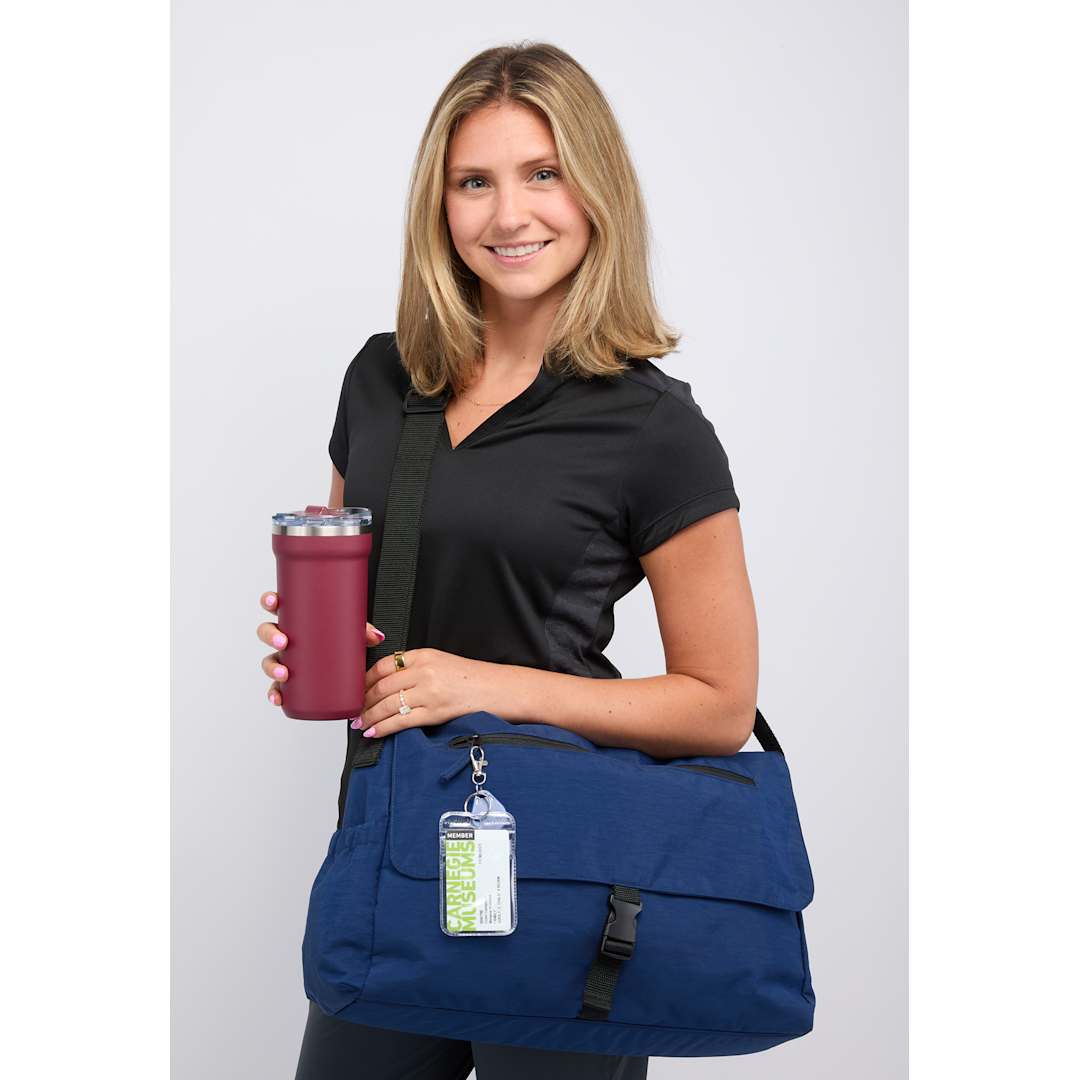 Avery Messenger Bag - 9898-37 Blue