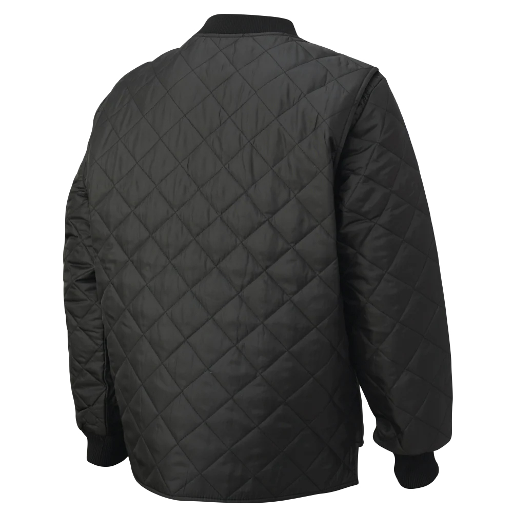 WJ25 - Manteau Coupe-Froid Matelassé Black