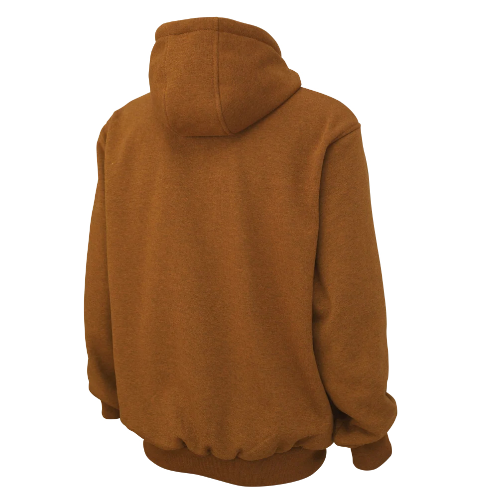 Pull À Capuchon En Molleton-WJ22 Melange Brown