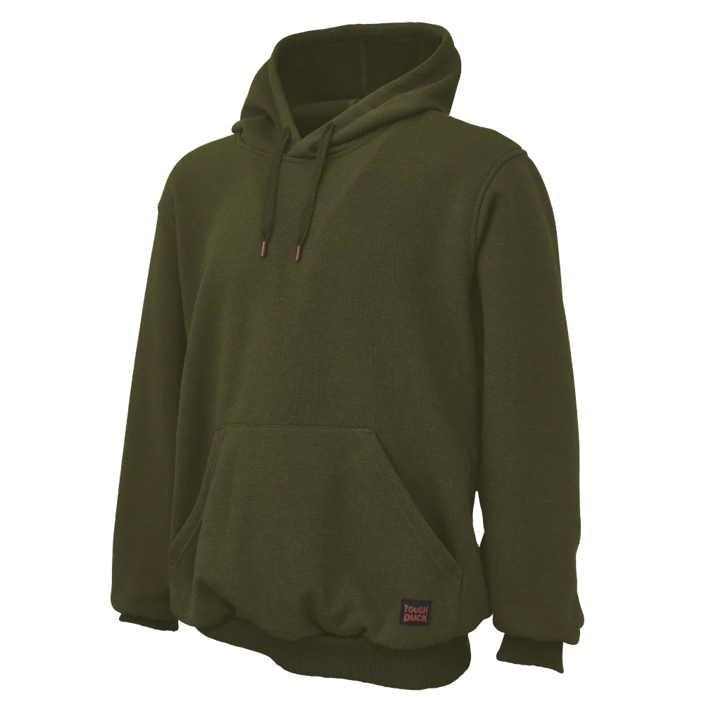 Pull À Capuchon En Molleton-WJ22 Moss