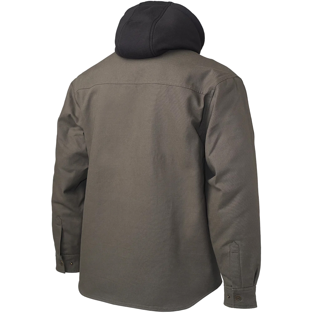 WS03 - Chemise-Manteau En Duck Doublée En Sherpa Moss